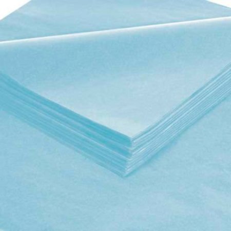 BOX PACKAGING Global Industrial„¢ Gift Grade Tissue Paper, 20"W x 30"L, Light Blue, 480 Sheets T2030X